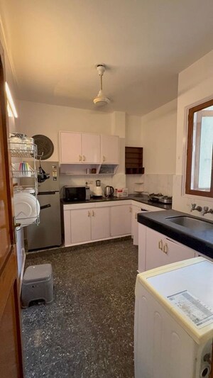Kitchen in 3 BHK Builder Floor at Greater Kailash ii – for Rent