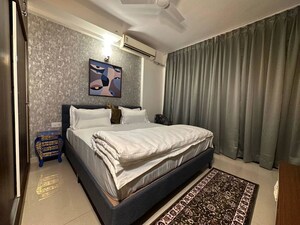 Bedroom in 3 BHK Apartment at Omaxe The Palace, Gomti Nagar – for Rent
