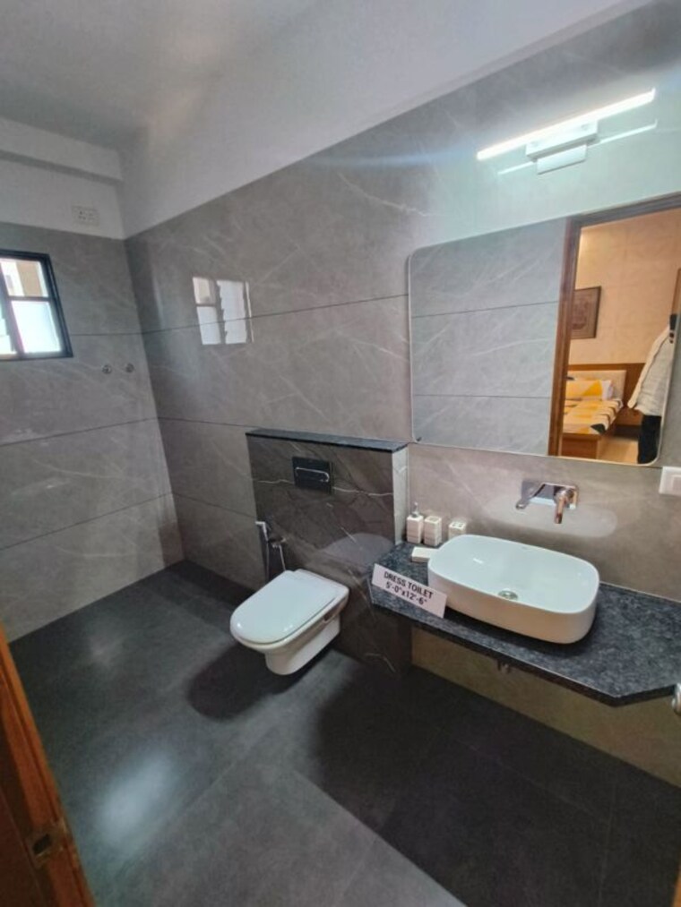 Washroom, mulberry-heights 3 Bedroom 1430 Sq.Ft. Apartment In Gotri Vadodara 10689750