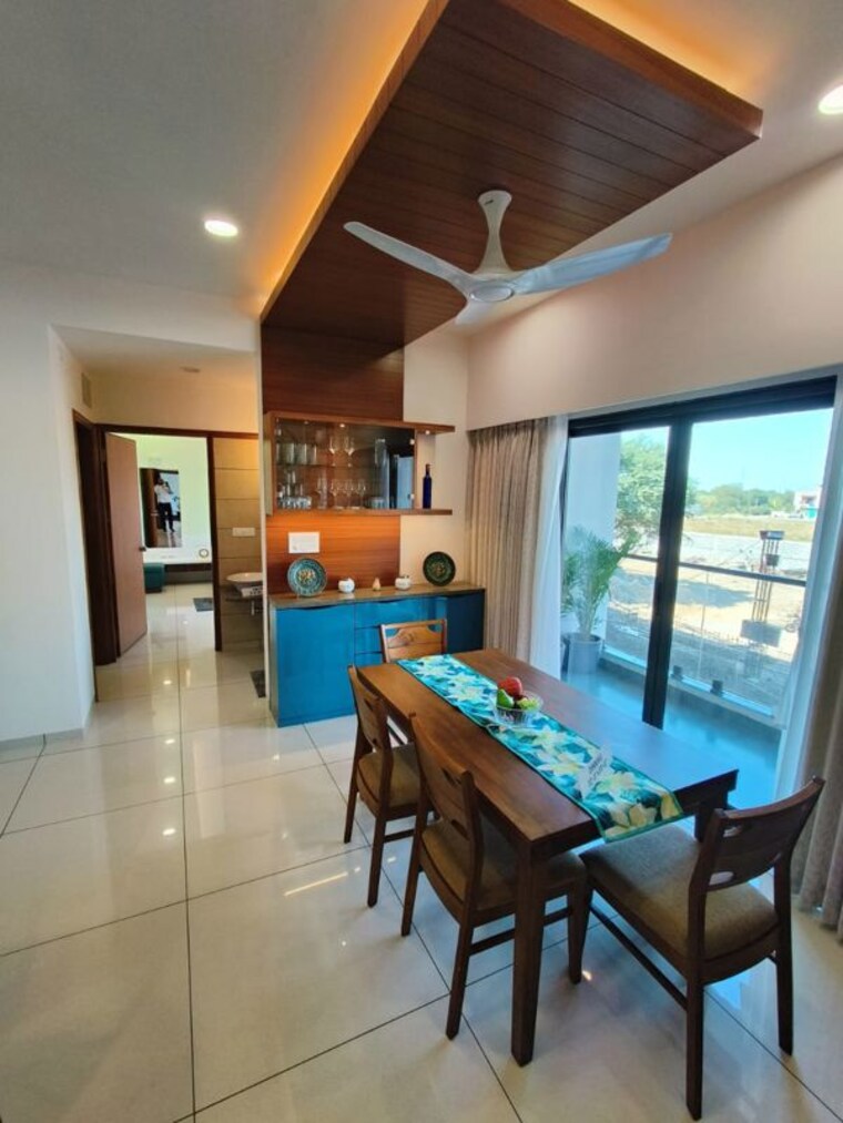 Dining area, mulberry-heights 3 Bedroom 1430 Sq.Ft. Apartment In Gotri Vadodara 10689750