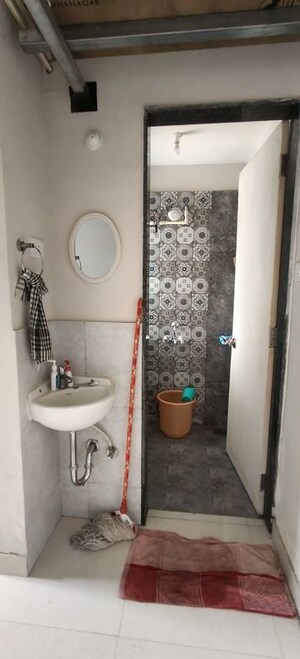 Bathroom in 1 BHK Apartment at Sector 6 Ulwe – for Rent