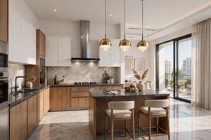 Kitchen in 3 BHK Apartment at Irish Platinum, Sector 10 Greater Noida – for Sale