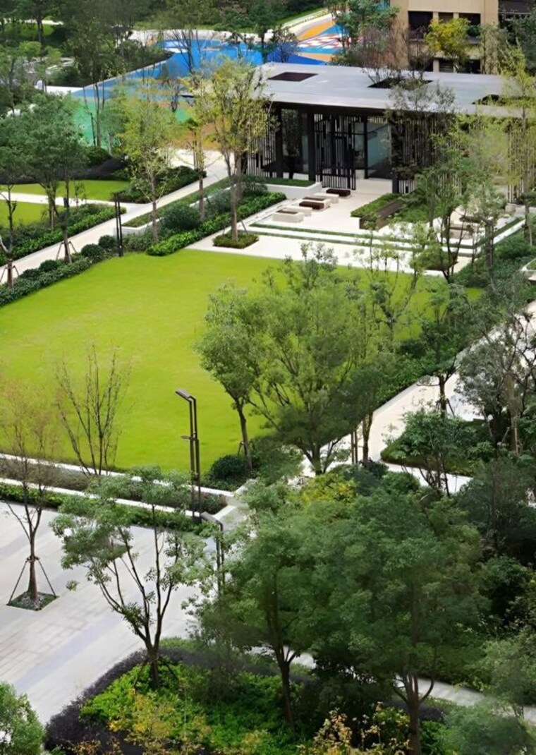 Garden, patel-neotown 3 Bedroom 1335 Sq.Ft. Apartment In Tech Zone 4 Greater Noida Greater Noida 10689779