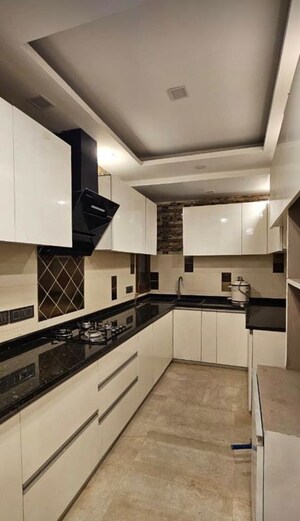 Kitchen in 3 BHK Builder Floor at Sarvapriya Vihar – for Rent