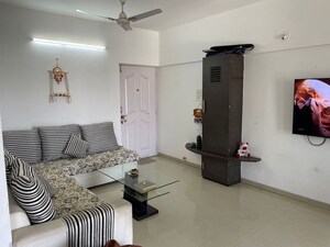 Living Room in 3 BHK Apartment at Baner – for Rent