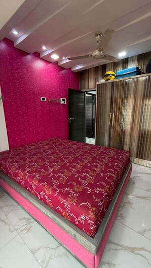 Bedroom in 2 BHK Apartment at Highland Annex, Majiwada – for Rent