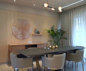 Dining Room in 4 BHK Apartment at Samasta, Vasna Bhayli Road – for Sale