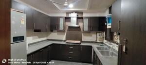 Kitchen in 4 BHK Builder Floor at Saket – for Rent