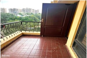 Balcony in 2 BHK Apartment at Deokar Residency, Wadgaon Sheri – for Rent