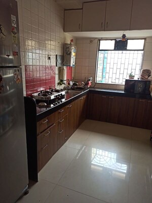 Kitchen in 4 BHK Apartment at Asian Mita Heights, Kharghar – for Sale