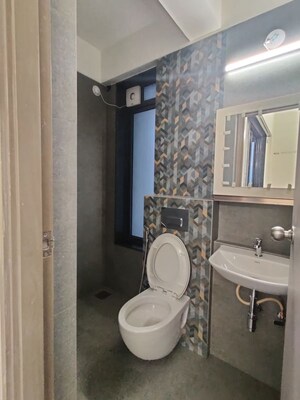 Bathroom in 2.5 BHK Apartment at Ajmera Greenfinity, Wadala East – for Rent
