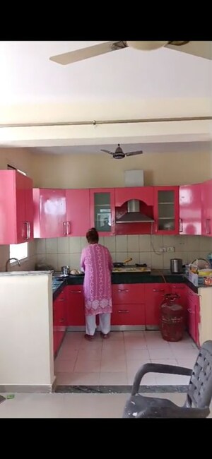 Kitchen in 3 BHK Apartment at Omaxe Heights, Sector 86 – for Rent