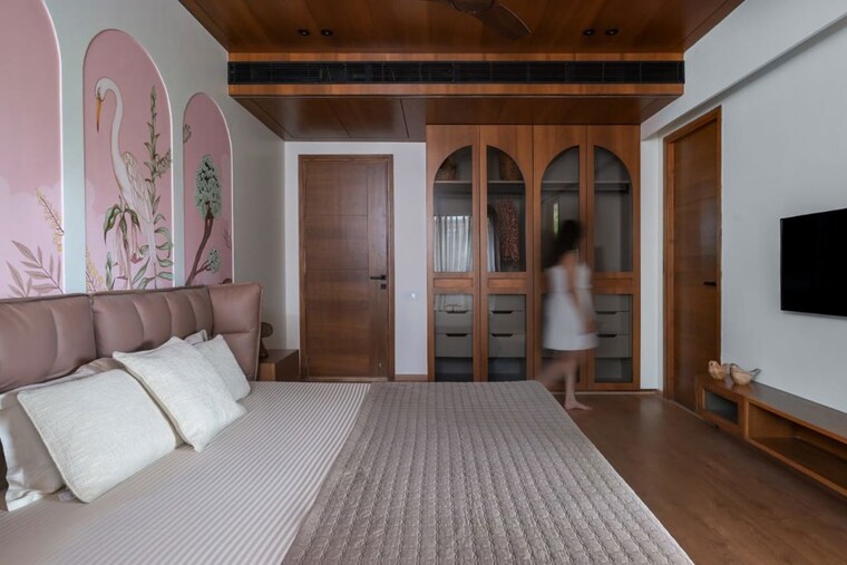 Bedroom, keystone-48 4 Bedroom 3140 Sq.Ft. Apartment In Vasna Bhayli Road Vadodara 10689848