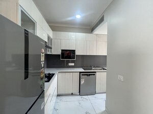 Kitchen in 3 BHK Builder Floor at Central Park Flower Valley, Sohna Sector 33 – for Rent