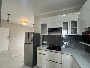 Kitchen in 3 BHK Builder Floor at Central Park Flower Valley, Sohna Sector 33 – for Rent