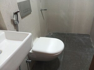 Bathroom in 1 BHK Apartment at Piramal Vaikunth, Balkum Pada – for Rent