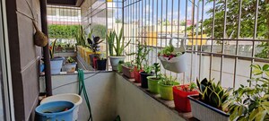 Balcony in 2 BHK Apartment at TG Lakevista, Begur Road – for Sale