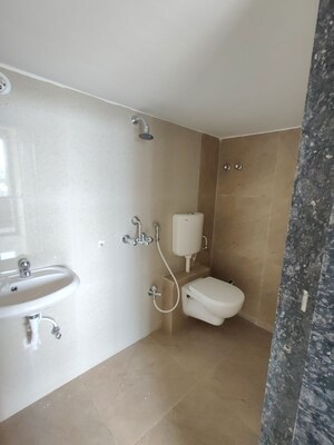 Bathroom in 2 BHK Apartment at Mohan Precious Greens, Ambernath – for Rent