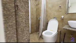 Bathroom in 3 BHK Apartment at Anupam Apartments Vile Parle, Vile Parle West – for Rent