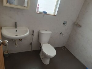 Bathroom in 1 BHK Apartment at Gagan Micasaa, Wagholi – for Rent