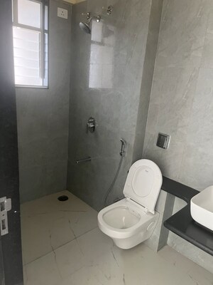 Bathroom in 3 BHK Apartment at Nyati Era, Dhanori – for Rent