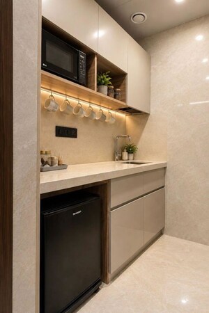 Kitchen in  Office Space at One Lodha Place, Lower Parel – for Rent