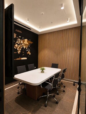 Team Area in  Office Space at One Lodha Place, Lower Parel – for Rent