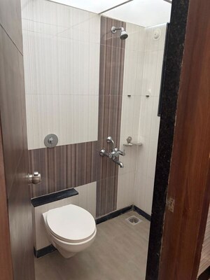 Bathroom in 1.5 BHK Apartment at Gagan Micasaa, Wagholi – for Rent