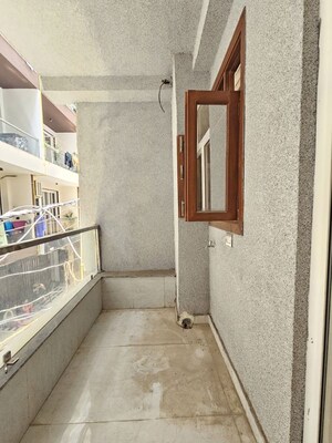 Balcony in 2 BHK Builder Floor at Palm Residency Chhatarpur, Chattarpur – for Rent