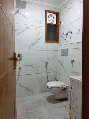Bathroom in 2 BHK Builder Floor at Chattarpur – for Sale