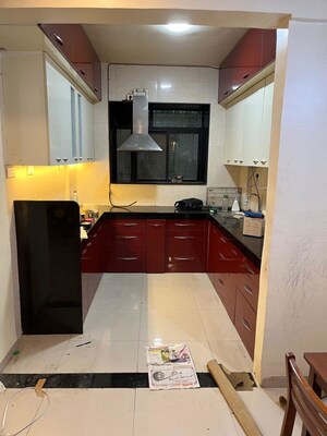 Kitchen in 3 BHK Apartment at Swapnashilp Apartment Balewadi, Balewadi – for Rent