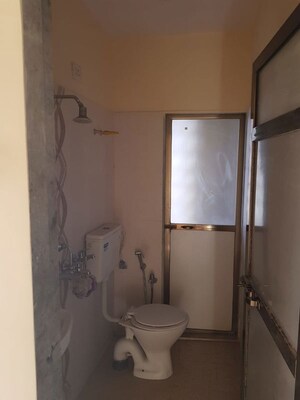 Bathroom in 2 BHK Apartment at Fiama Residency, Thane West – for Rent