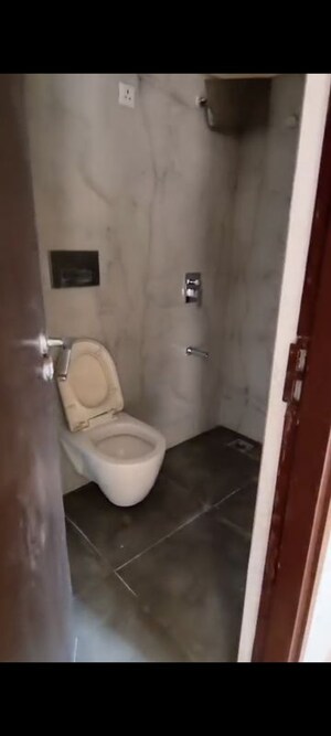 Bathroom in 1 BHK Apartment at Ruparel Elara, Kandivali West – for Rent