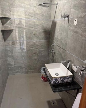 Bathroom in 3 BHK Builder Floor at Rajouri Garden – for Rent