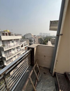Balcony in 3 BHK Builder Floor at Rajouri Garden – for Rent