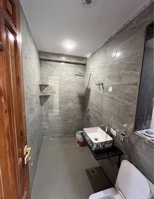 Bathroom in 3 BHK Builder Floor at Rajouri Garden – for Rent