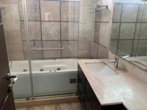 Kitchen in 3 BHK Builder Floor at Jor Bagh – for Rent