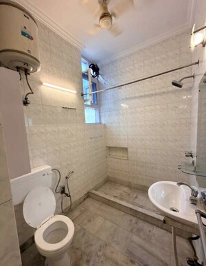 Bathroom in 2 BHK Builder Floor at Tagore Garden – for Rent