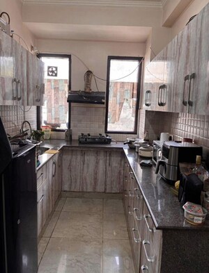 Kitchen in 2 BHK Builder Floor at Tagore Garden – for Rent