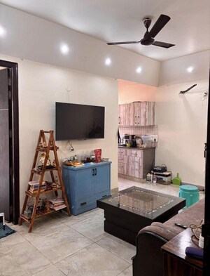 Living Room in 2 BHK Builder Floor at Tagore Garden – for Rent