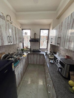 Kitchen in 2 BHK Builder Floor at Tagore Garden – for Rent
