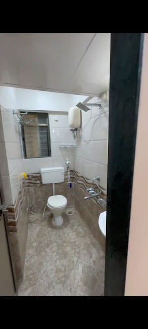 Bathroom in 1 BHK Apartment at Akansha Manchester Hills, Vartak Nagar – for Rent