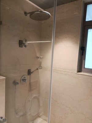 Bathroom in 4 BHK Apartment at Kasturi Epitome, Wakad – for Rent