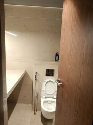 Bathroom in 4 BHK Apartment at Kasturi Epitome, Wakad – for Rent