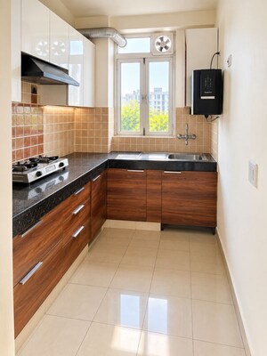 Kitchen in 2 BHK Apartment at Shree Vardhman Mantra, Sector 67 – for Rent