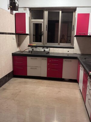 Kitchen in 3 BHK Apartment at Marathon Next Gen Era, Lower Parel – for Rent