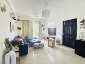 Living Room in 3 BHK Apartment at Emaar Emerald Hills Phase 2, Sector 65 – for Rent