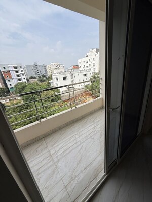 Balcony in 3 BHK Apartment at Om Shri Gayathri Dollar Hills, Manikonda – for Sale