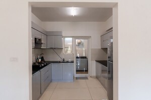 Kitchen in 3 BHK Apartment at Vajram Esteva, Bellandur Outer Ring Road – for Rent