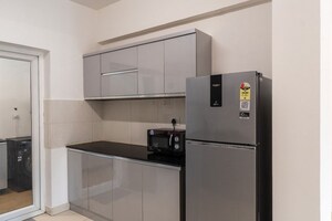 Kitchen in 3 BHK Apartment at Vajram Esteva, Bellandur Outer Ring Road – for Rent
